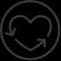 Icon in Herzform
